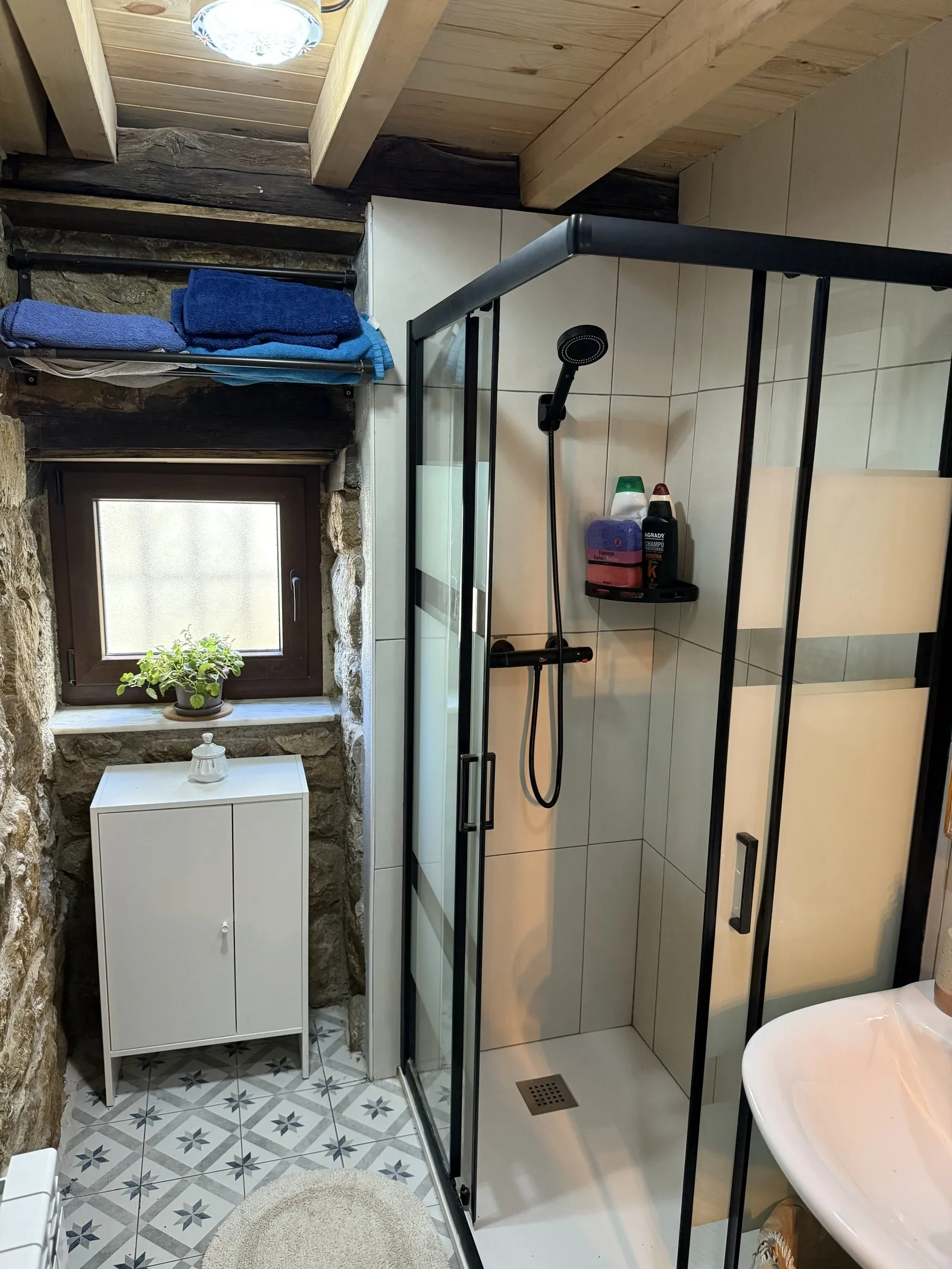 Ducha del baño principal
