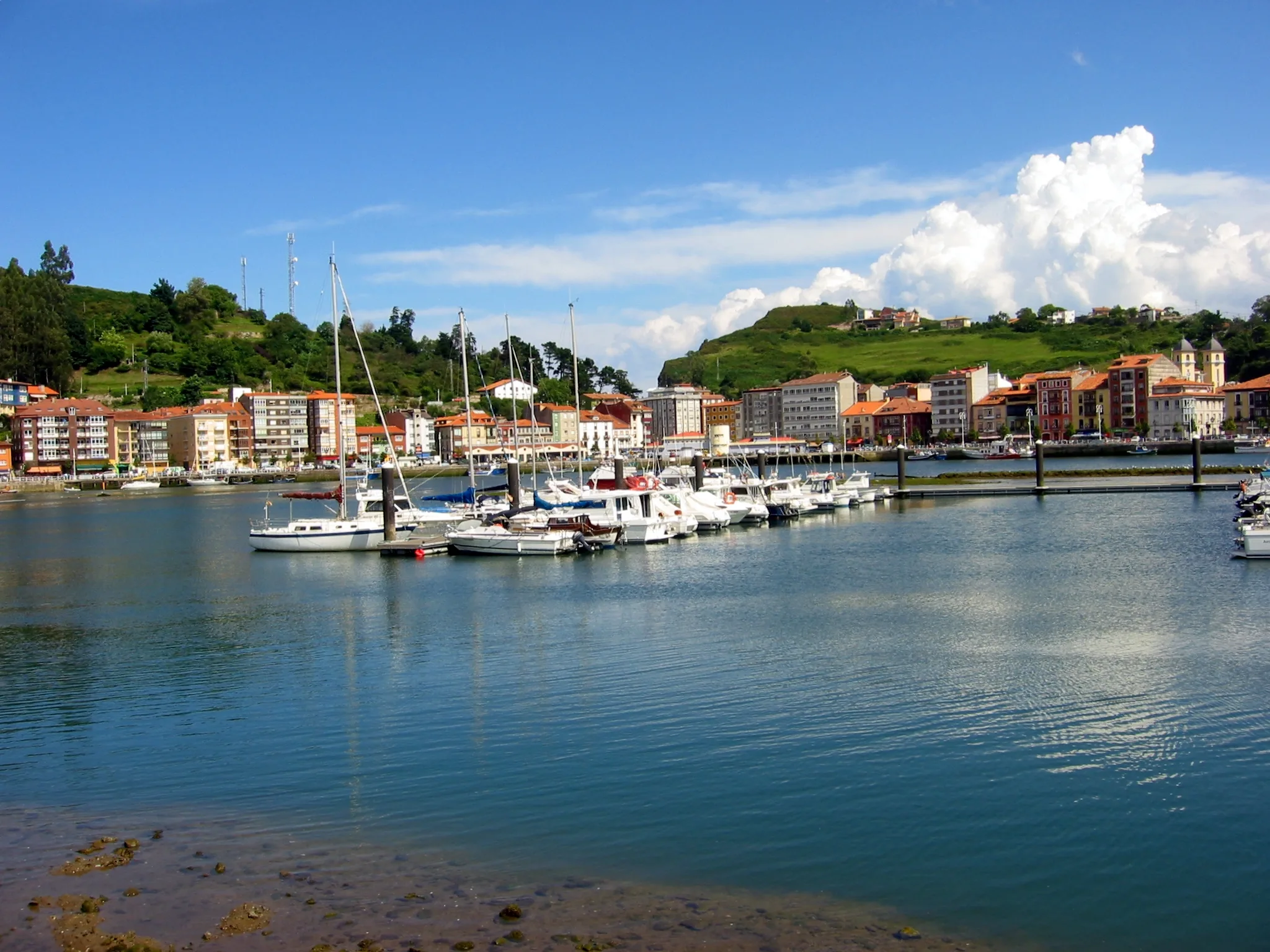Costa asturiana cerca de Ribadesella